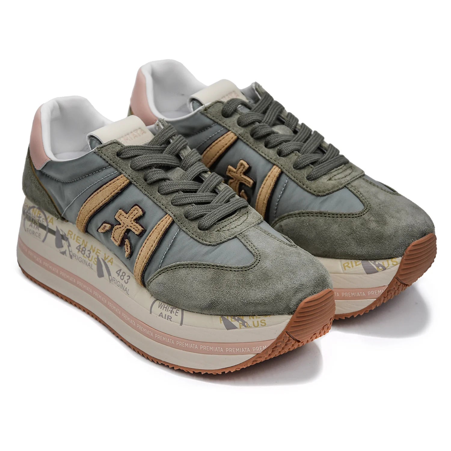 PREMIATA Sneaker Donna Beth 6956-Grigio