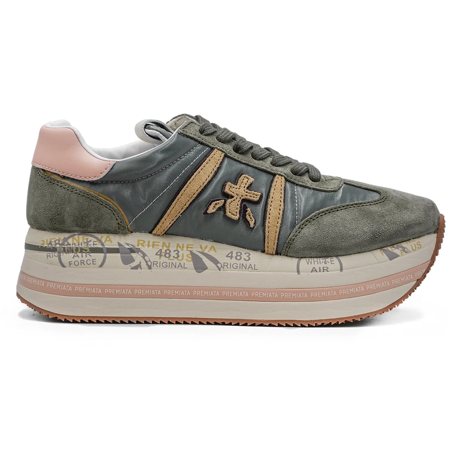PREMIATA Sneaker Donna Beth 6956-Grigio