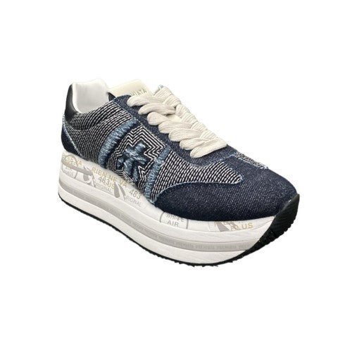 PREMIATA Sneaker Donna Beth 6957-Denim Blu