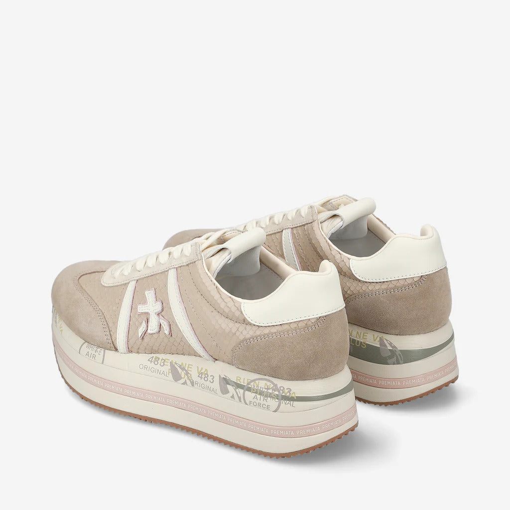 PREMIATA Sneaker Donna Beth 7039-Tortora
