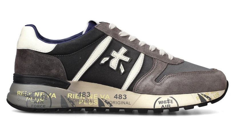 PREMIATA Sneaker Uomo Lander 6906-Grigio