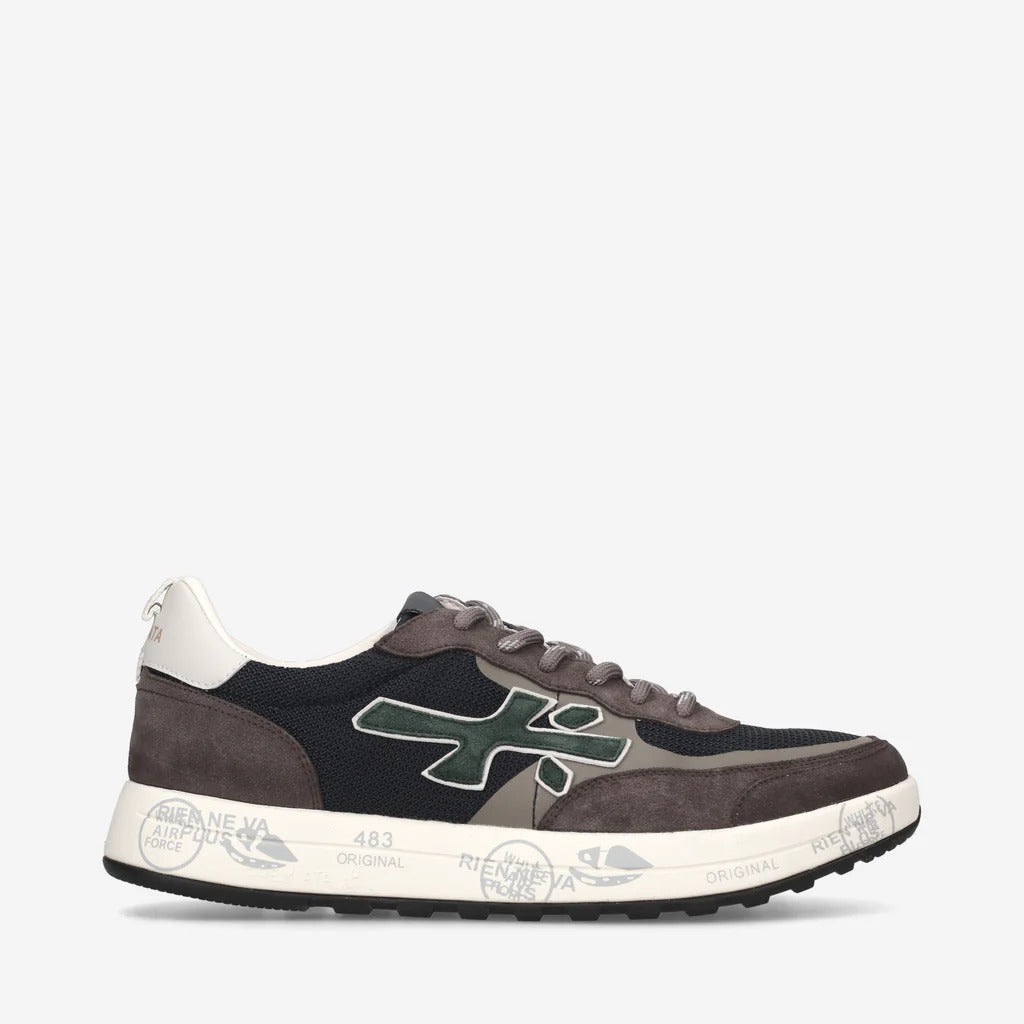 PREMIATA Sneaker Uomo Nous 6858-Antracite Blu