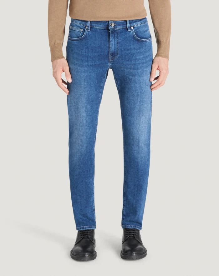 PT TORINO Jeans Uomo Swing-Blu walcor-it - Main Image