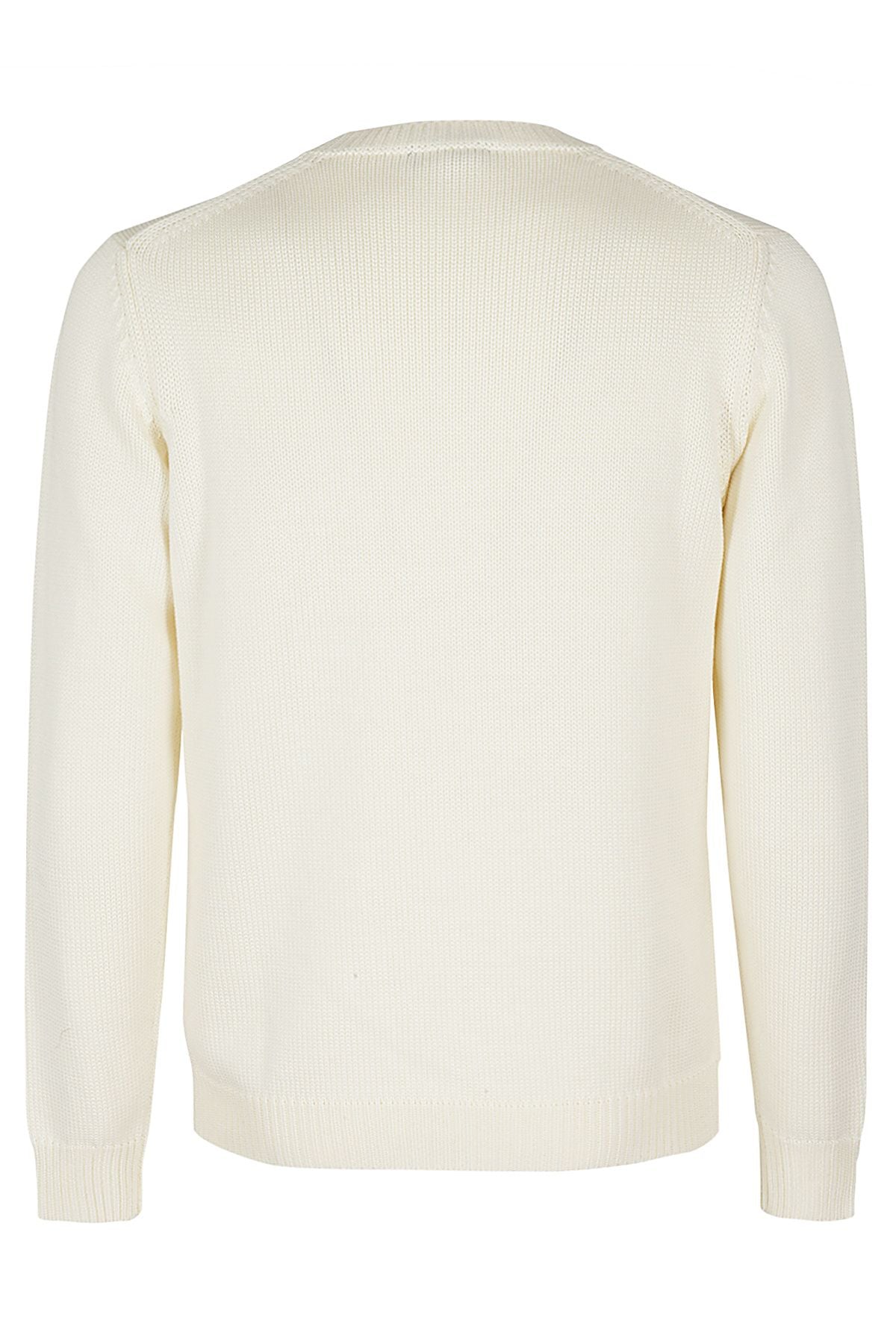 ROBERTO COLLINA Maglia Uomo Merino-Ecru