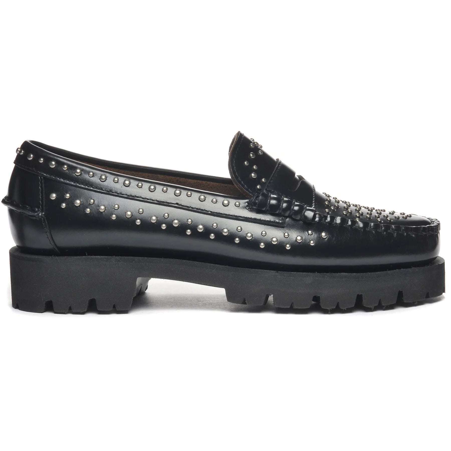 SEBAGO Mocassino Donna DAN LUG STUDS-Black