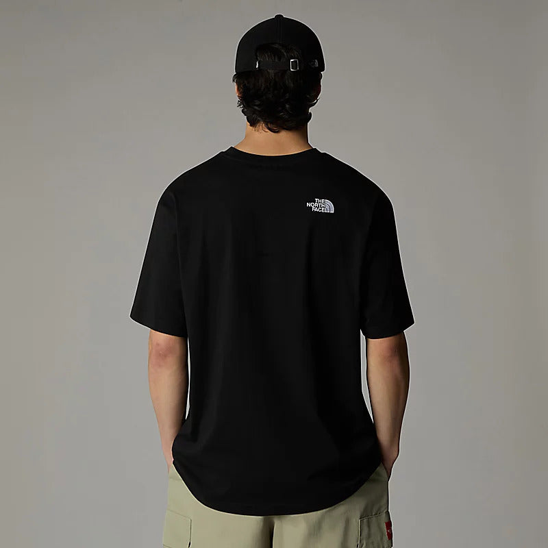 THE NORTH FACE T-Shirt Uomo Simple Dome Oversize-Tfn Black