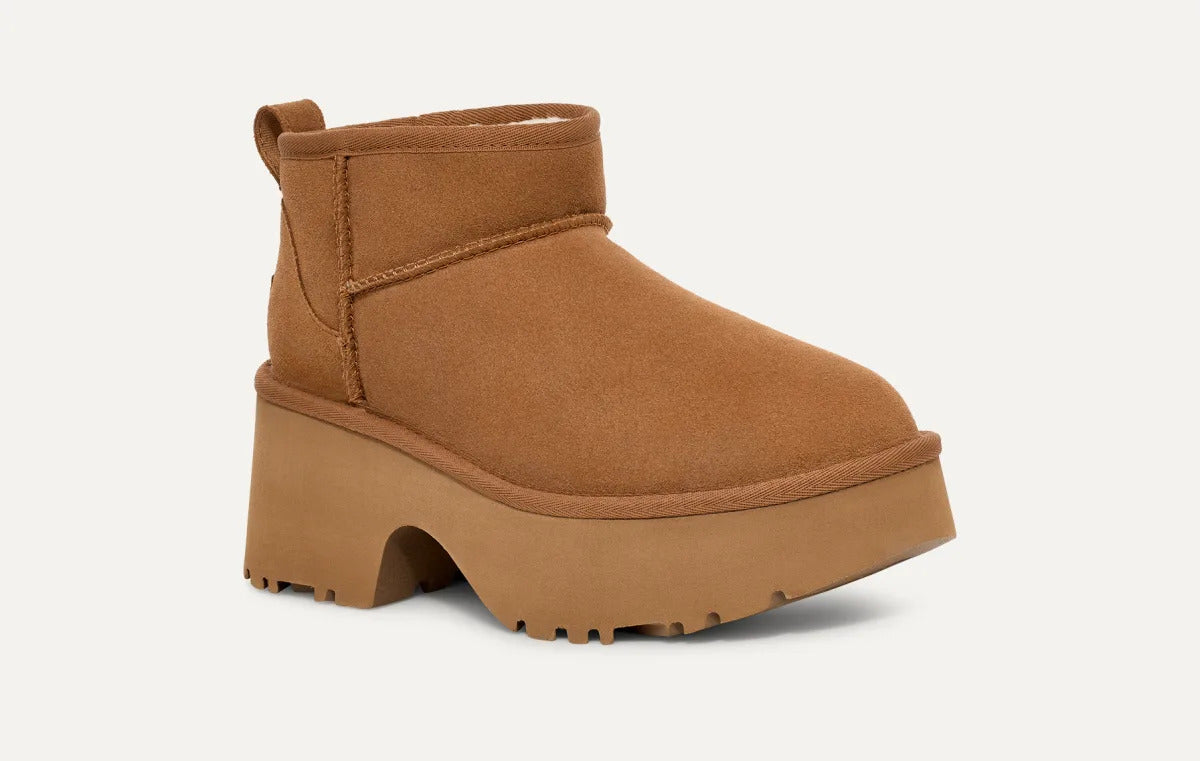 UGG Scarponcino Donna CLASSIC ULTRA MINI NEW HEIGHTS-Chestnut