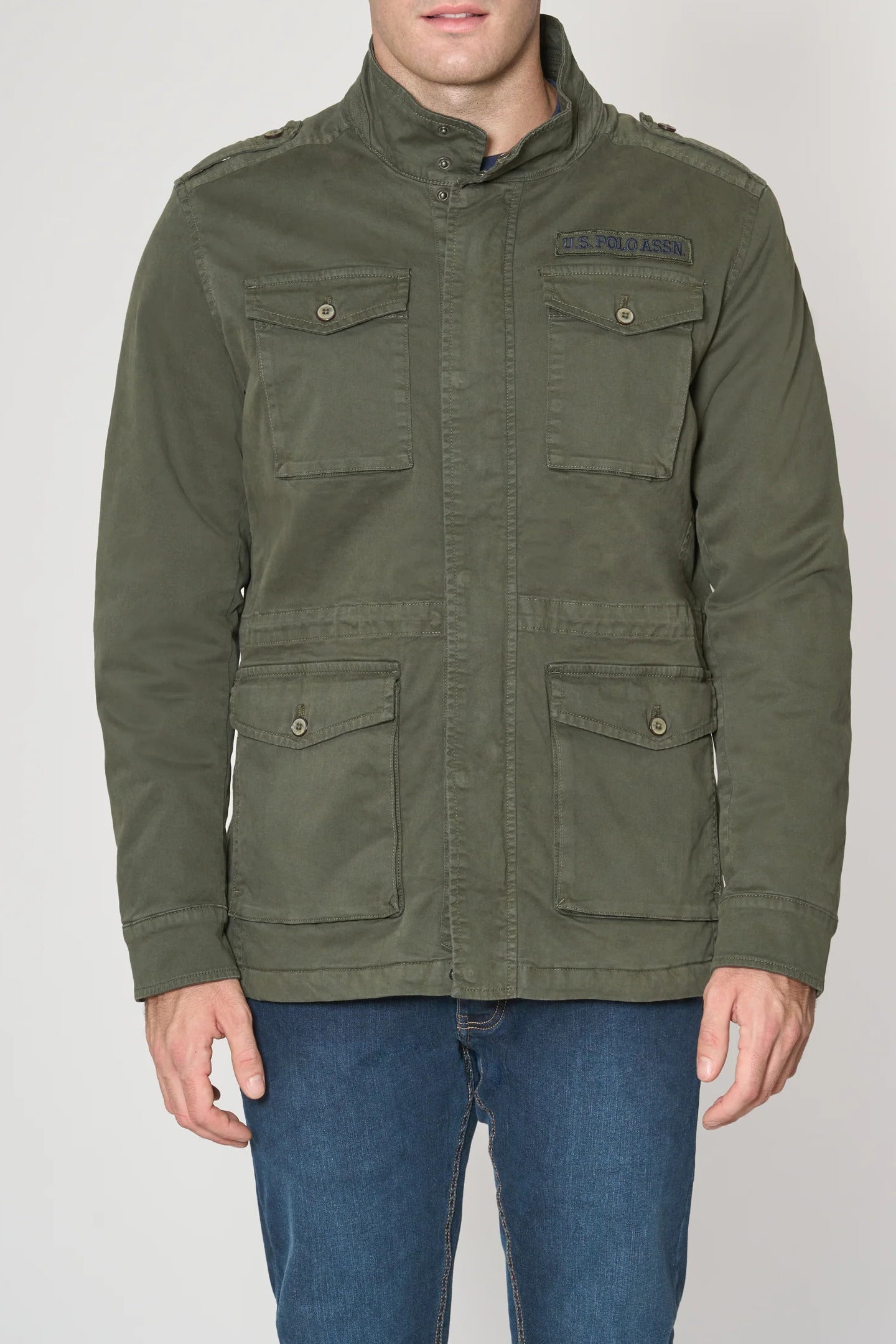 U.S. POLO ASSN. Giacca Uomo Field-Cachi