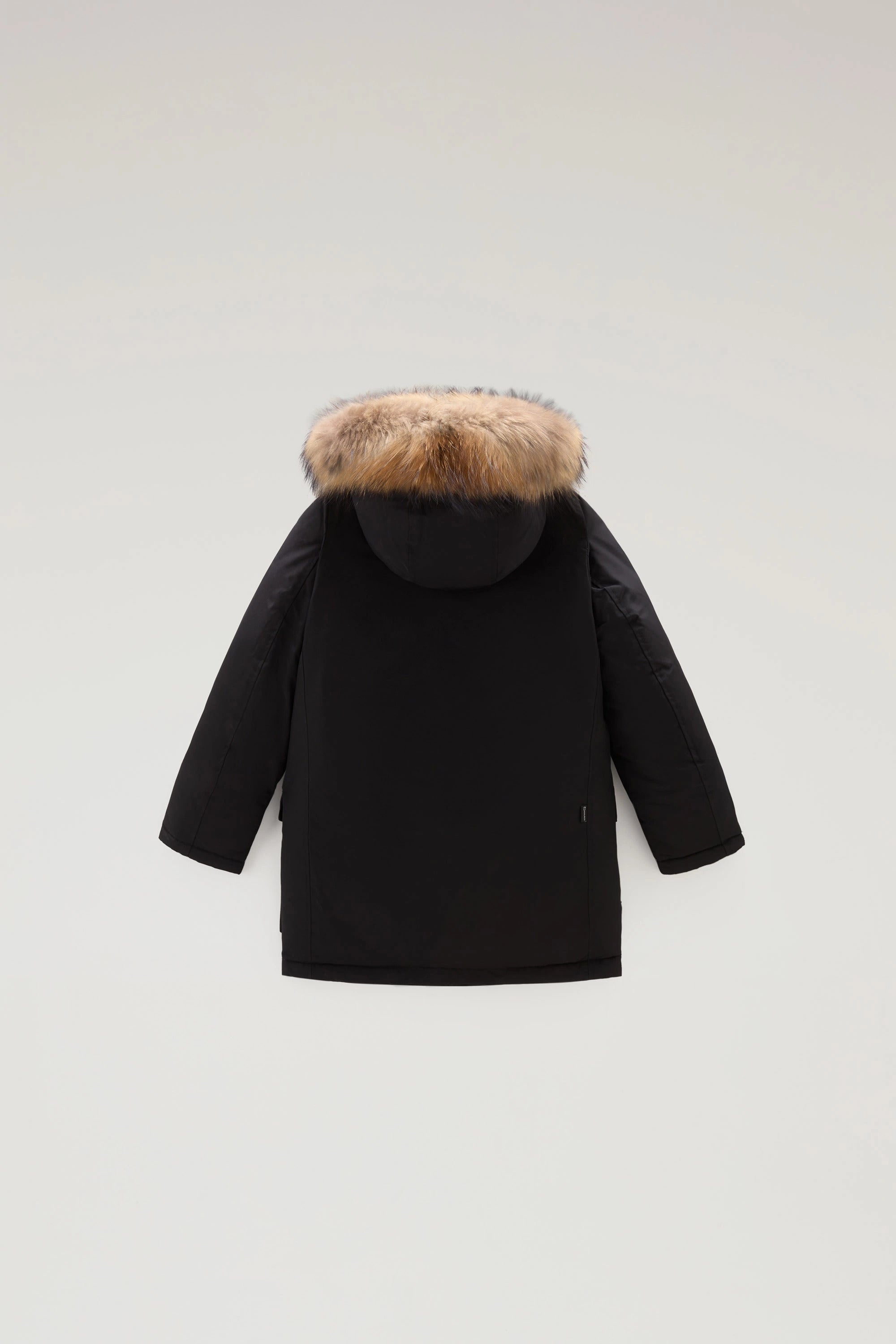WOOLRICH KIDS Parka Bambino Arctic Detachable Fur Parka-Black
