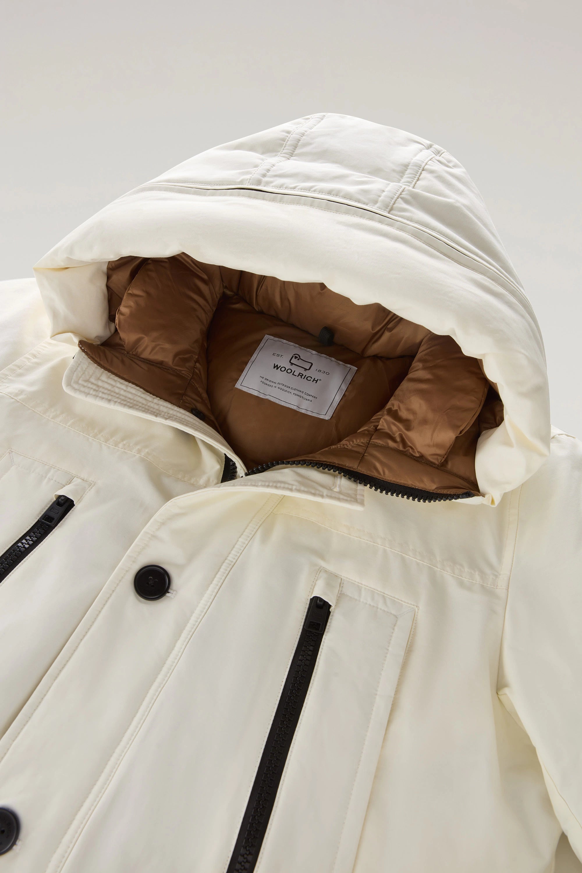 WOOLRICH Parka Uomo Ramar Arctic-Arctic White