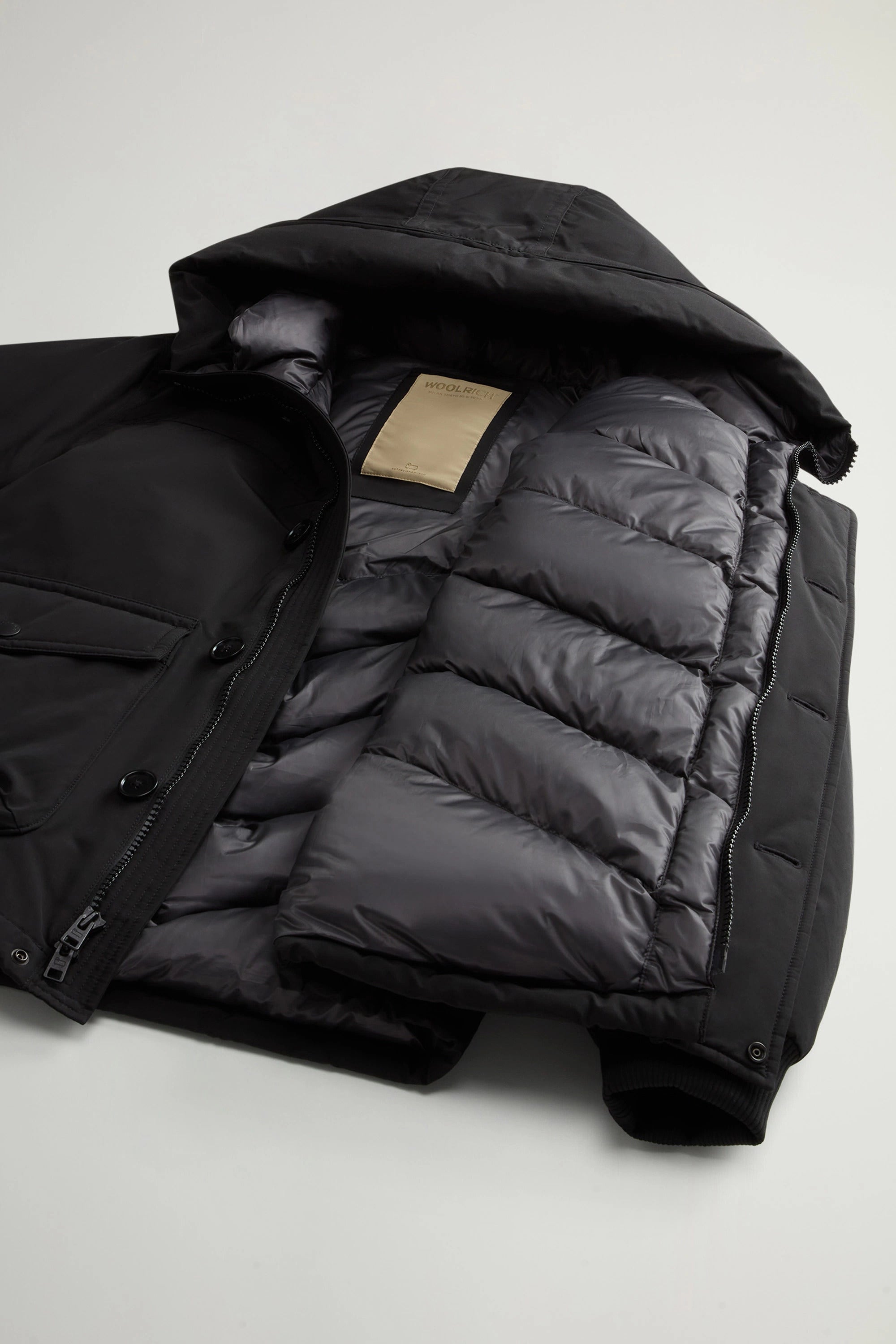 WOOLRICH Bomber Uomo Ramar-Black