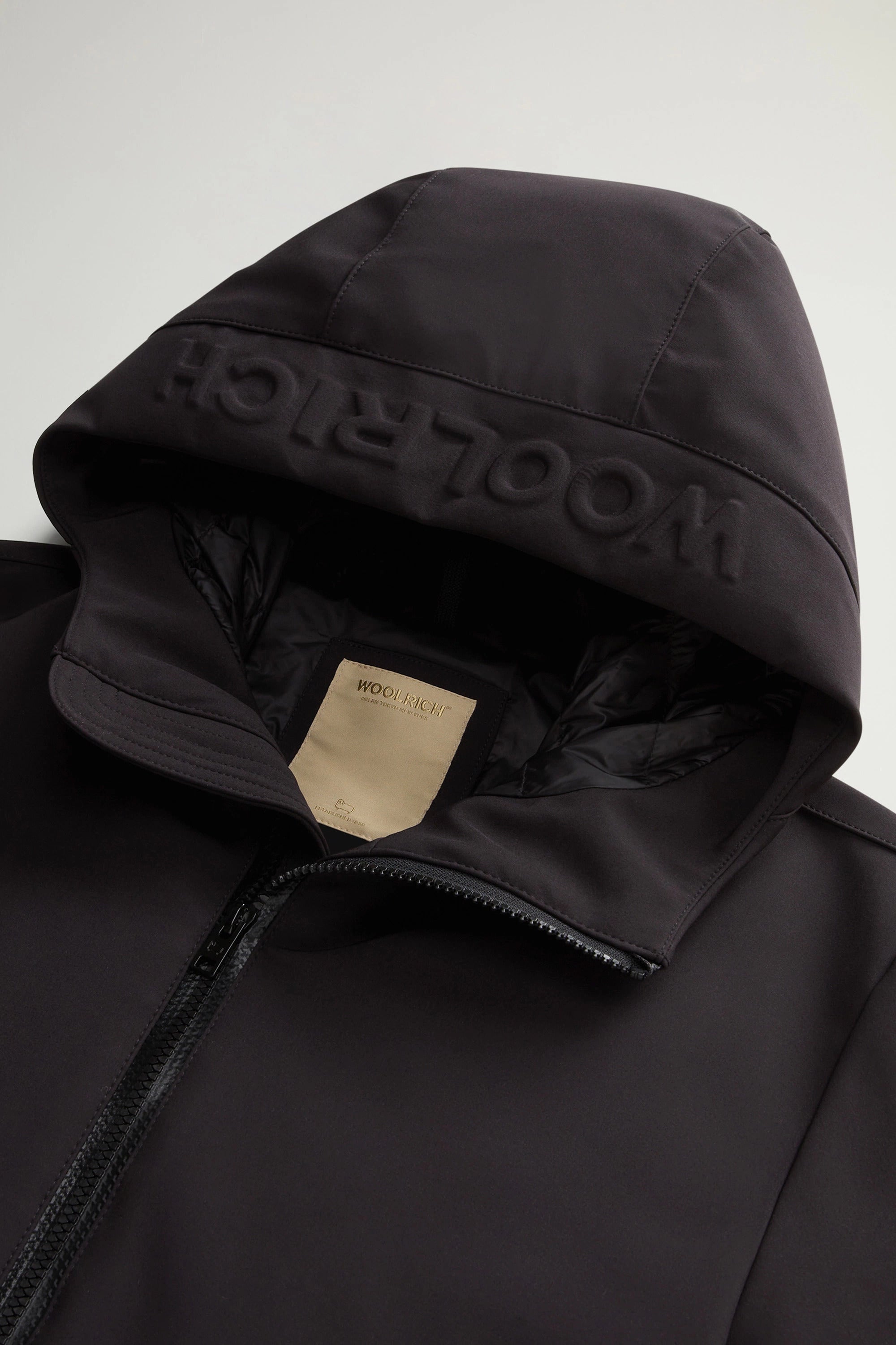 WOOLRICH Giacca Uomo Pacific Soft Shell Jacket-Black