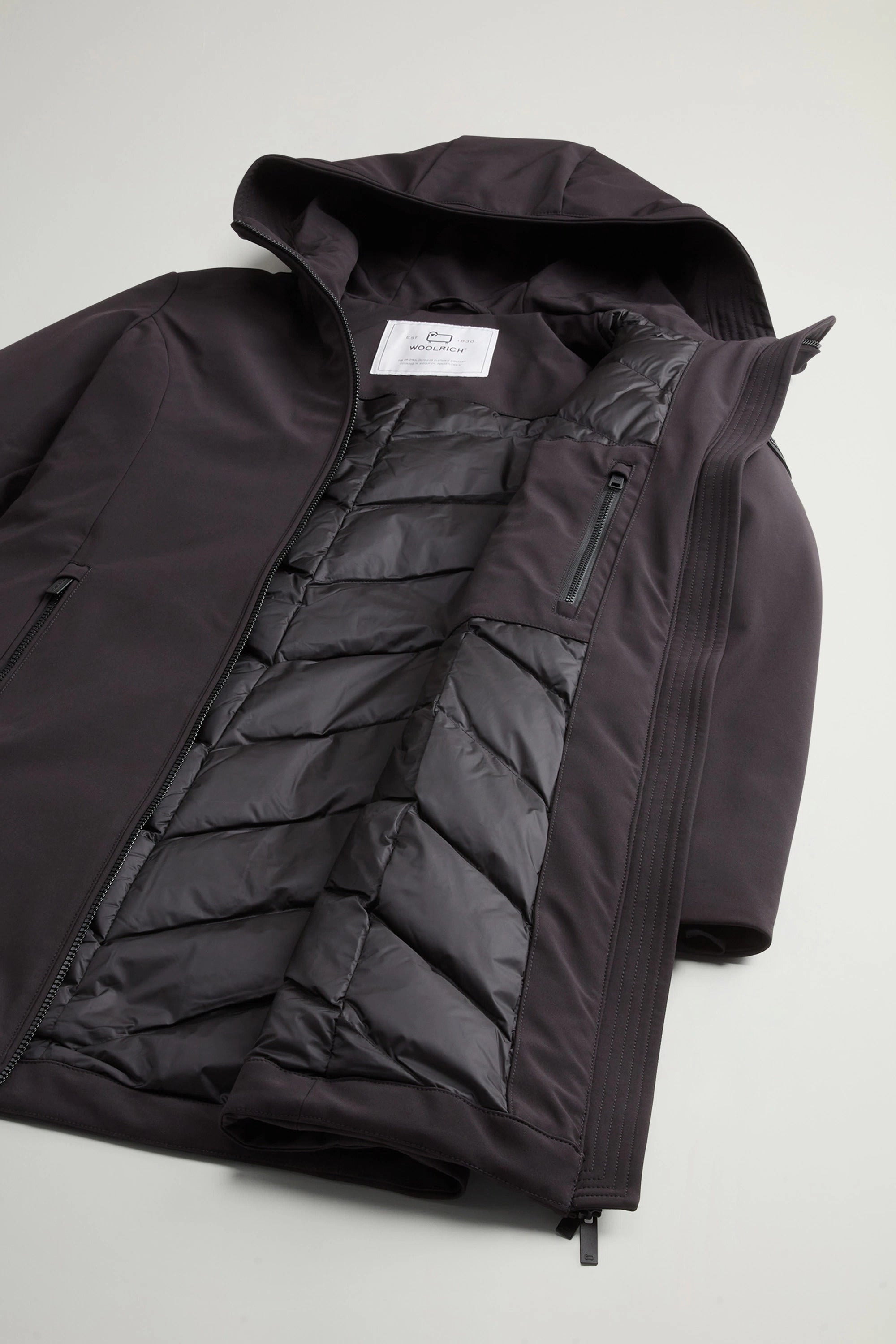 WOOLRICH Parka Donna Lungo Firth Down-Black