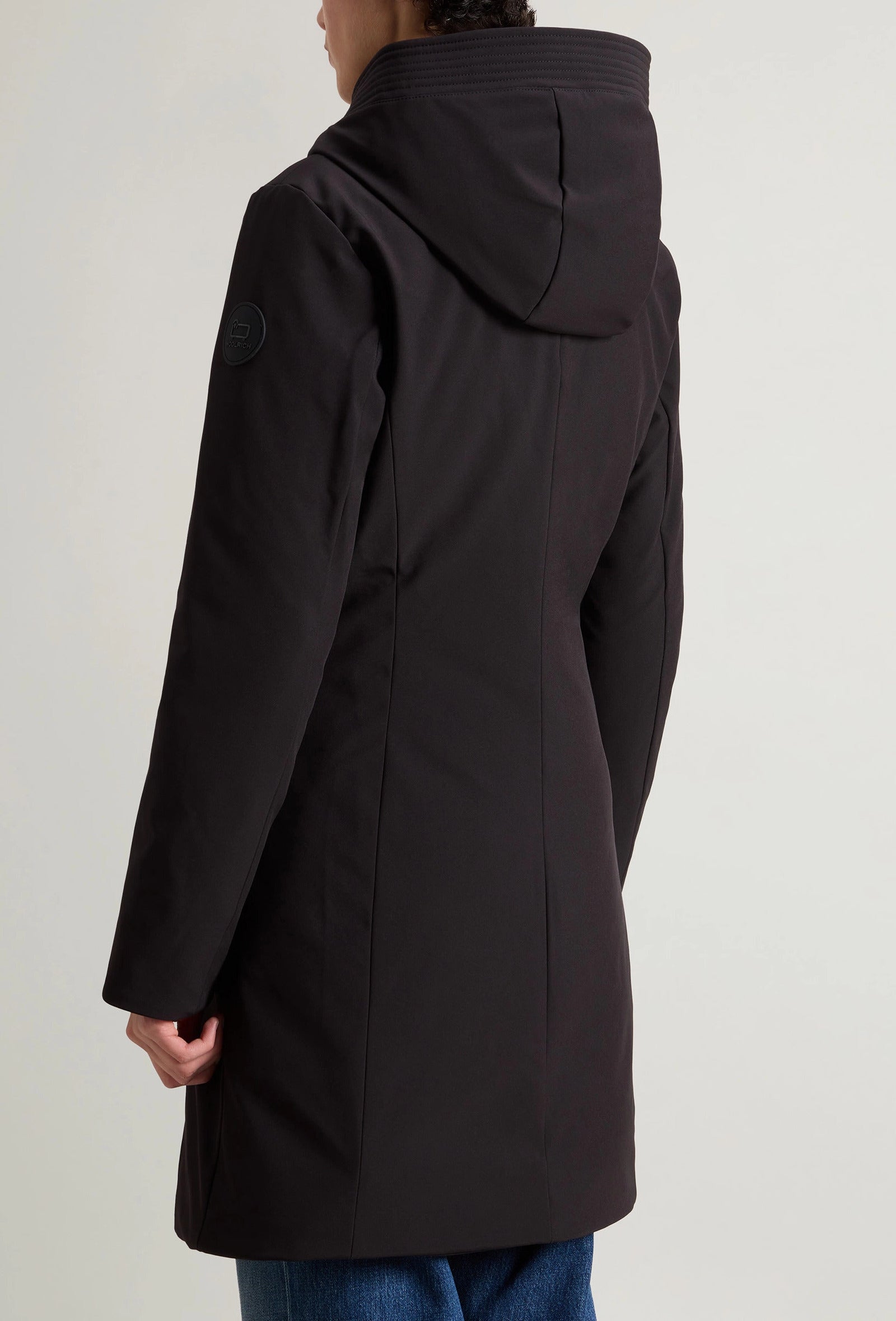 WOOLRICH Parka Donna Lungo Firth Down-Black