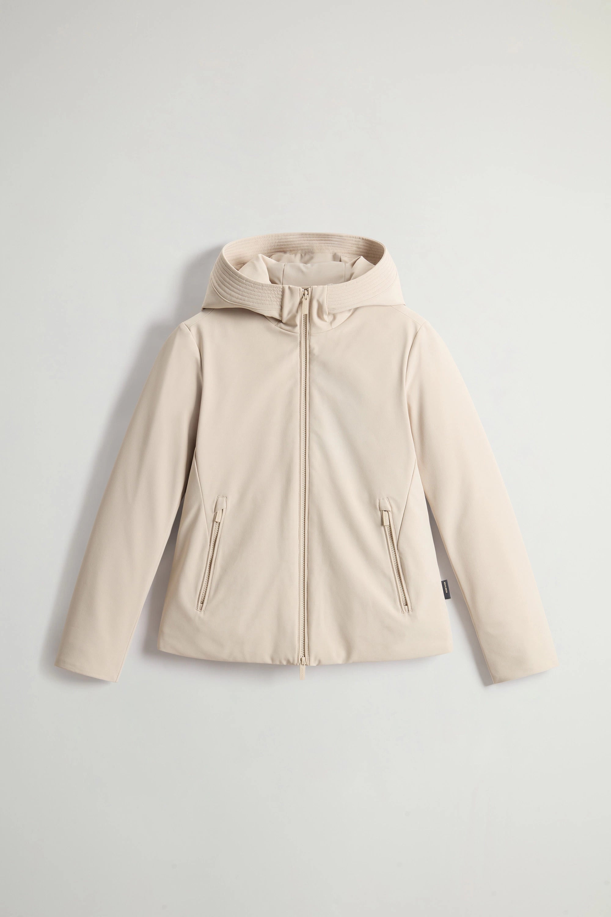 WOOLRICH Parka Donna Corto Firth Down Short-Oxford Tan