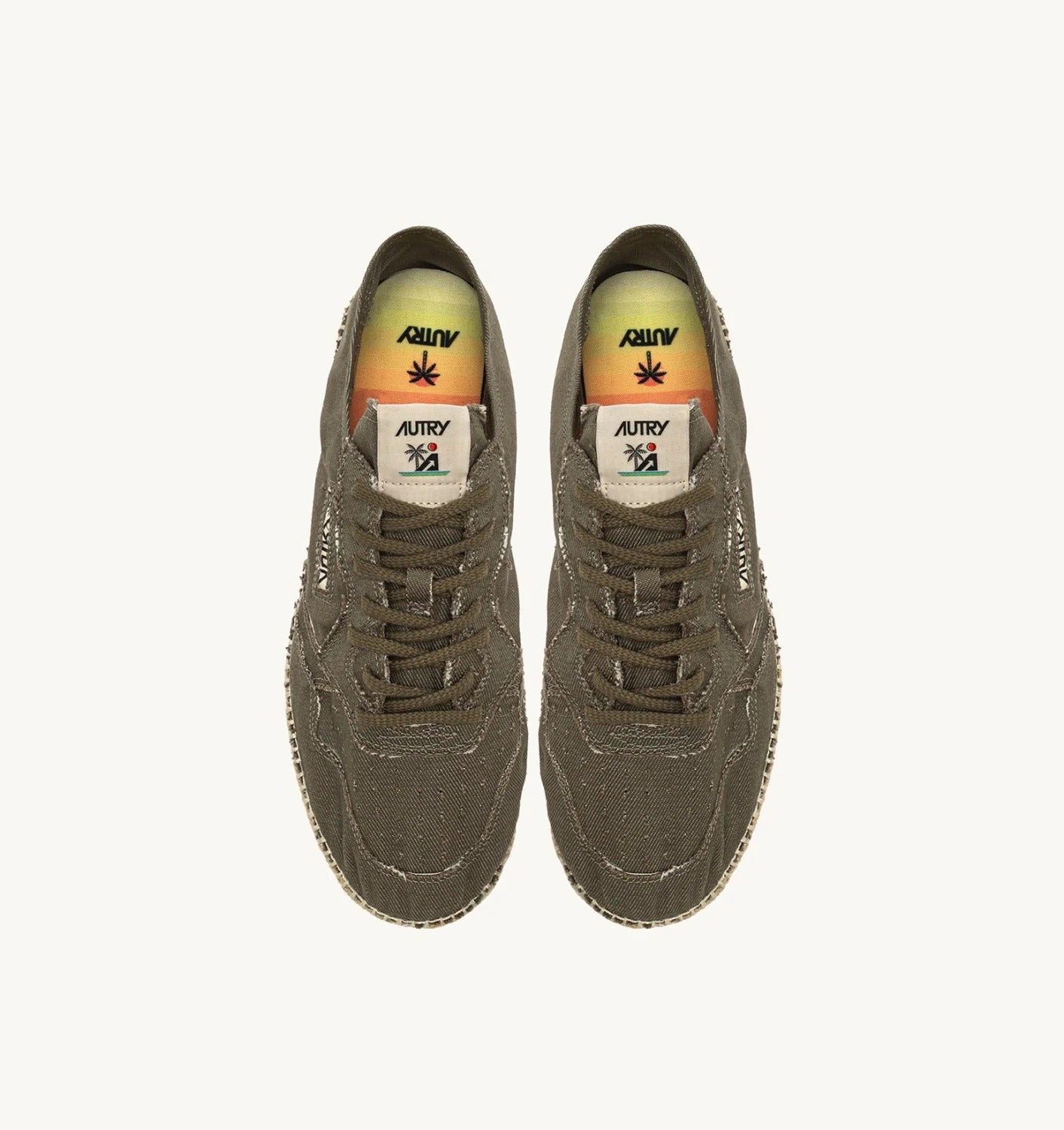 AUTRY ESPADRILLAS Uomo Sandy-Military