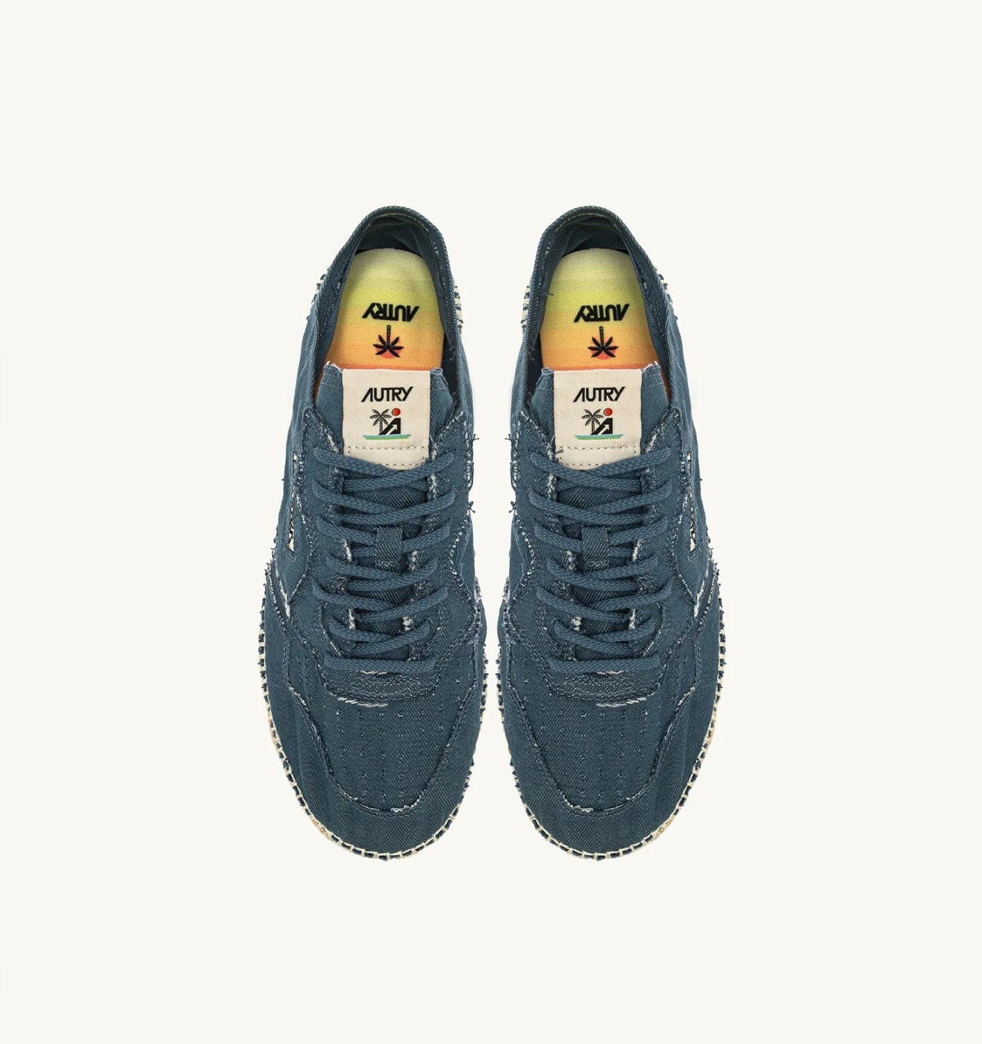 AUTRY ESPADRILLAS Uomo Sandy-Blu Denim