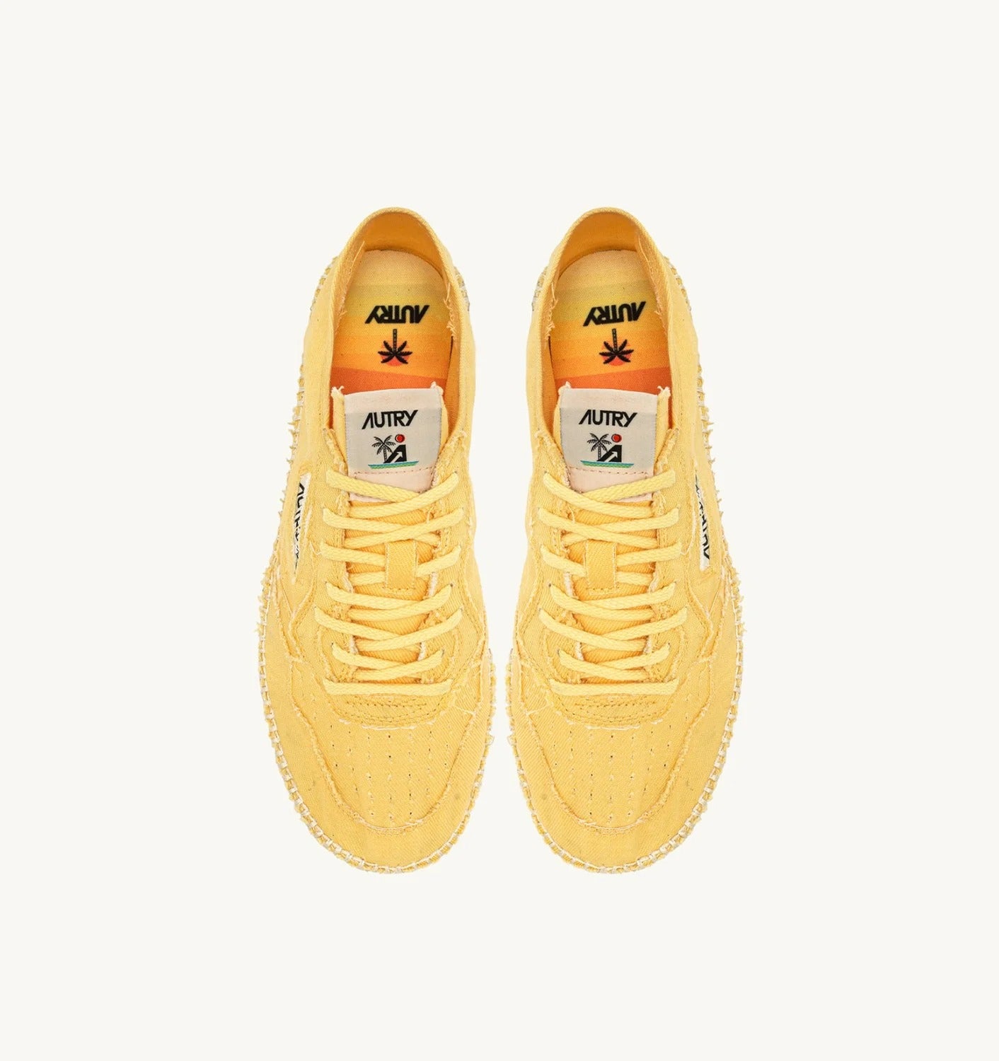 AUTRY ESPADRILLAS Donna Sandy-Pastel Yellow