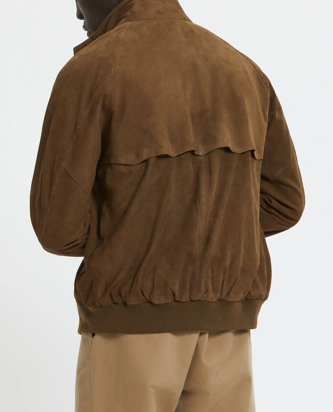 BARACUTA Giubbino Uomo G9 Suede-Dark Olive