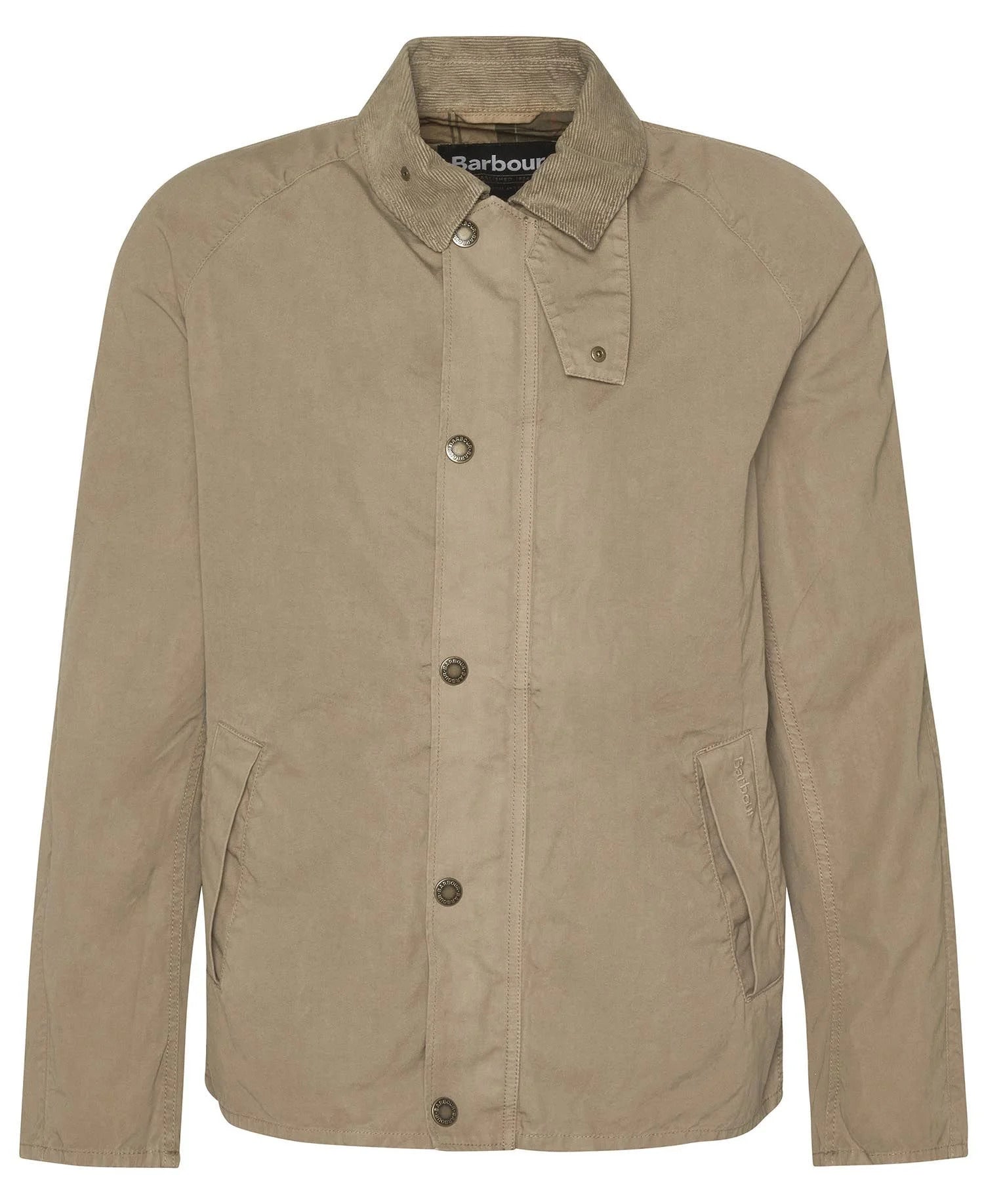 BARBOUR Giubbino Uomo Tracker-Washed Stone