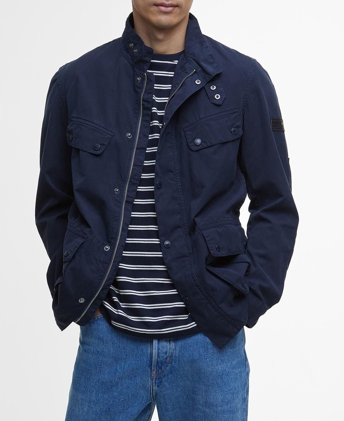 BARBOUR Giubbino Uomo Duke-Classic Navy