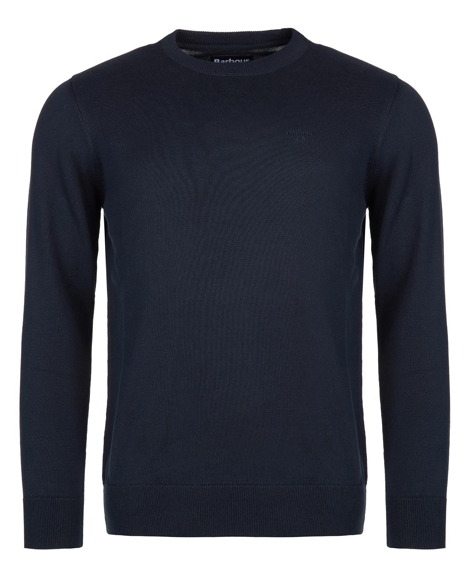 BARBOUR Maglione Uomo Pima Cotton-Navy