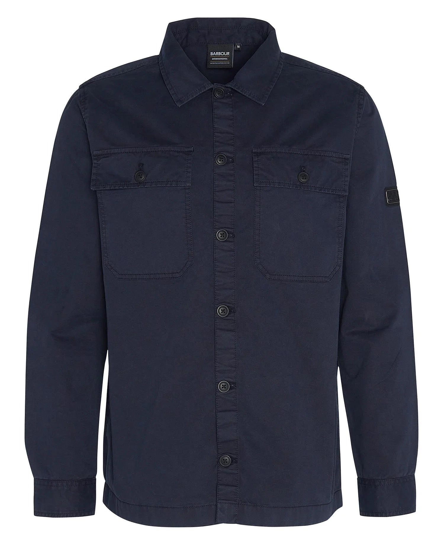 BARBOUR Camicia Uomo Arlo Overshirt-Classic Navy