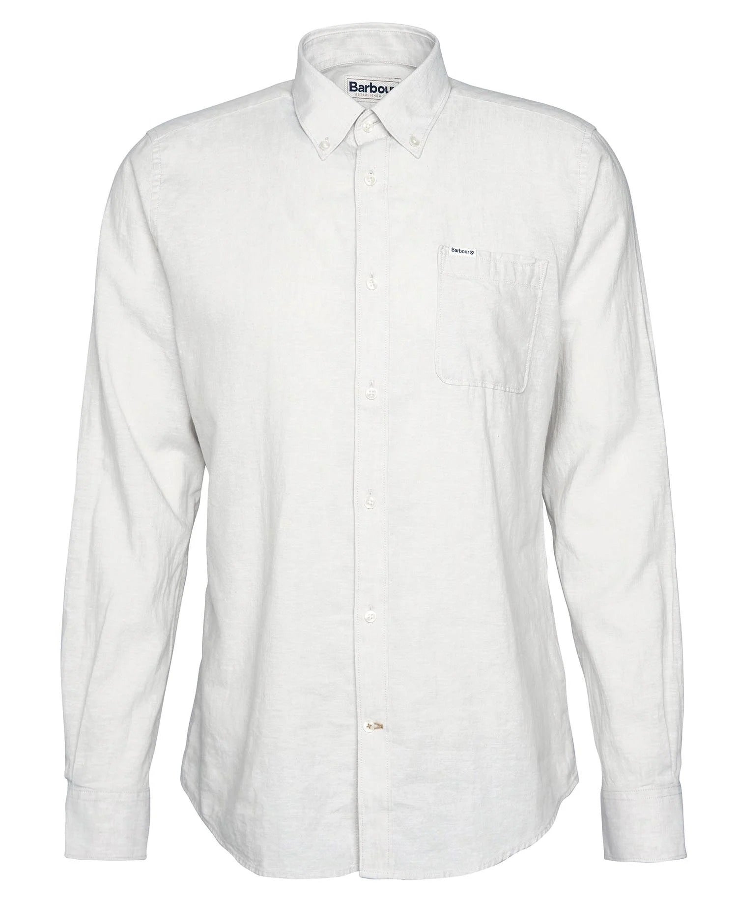 BARBOUR Camicia Uomo Nelson Sartoriale-Mist