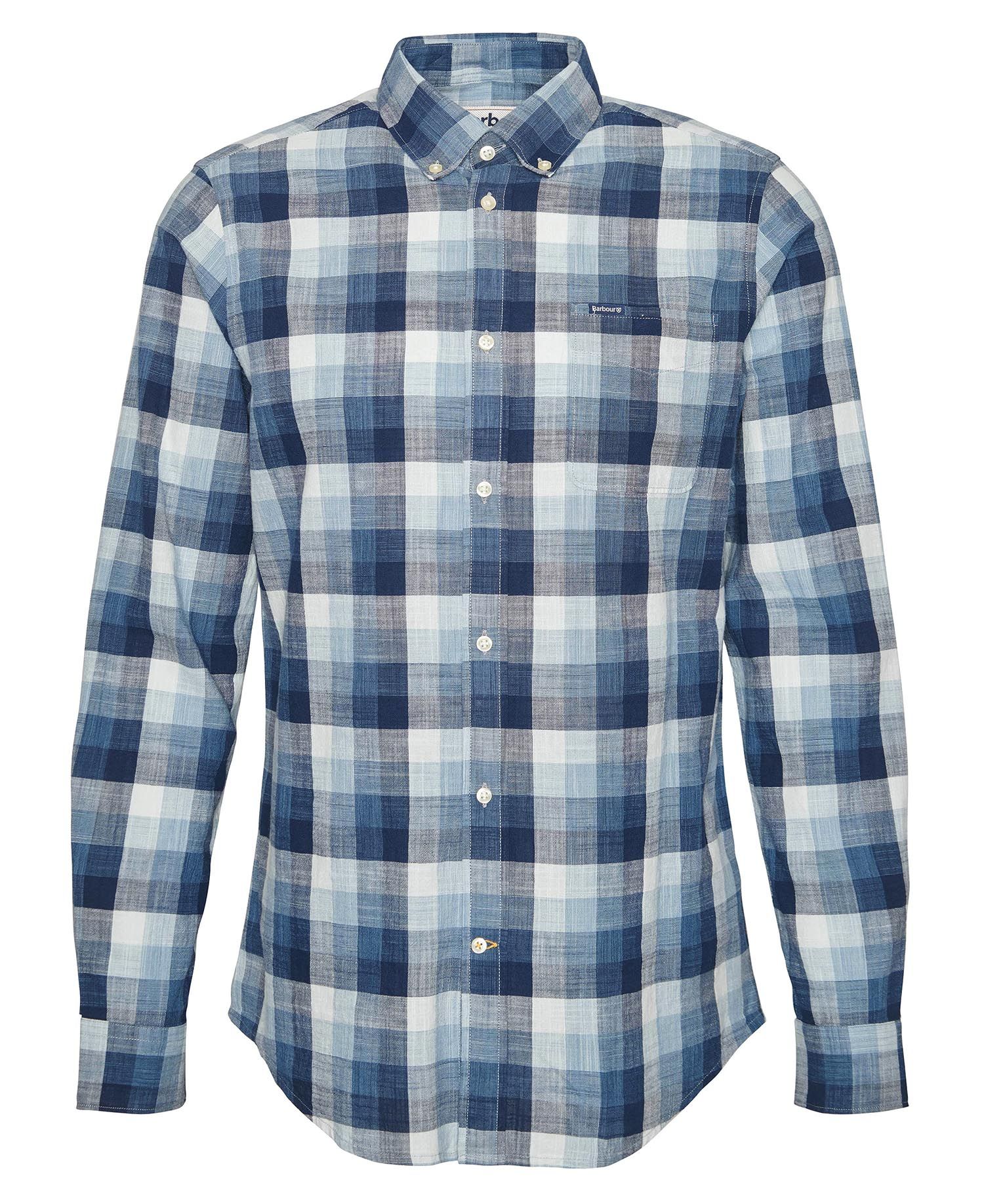 BARBOUR Camicia Uomo Hillroad Sartoriale-Navy