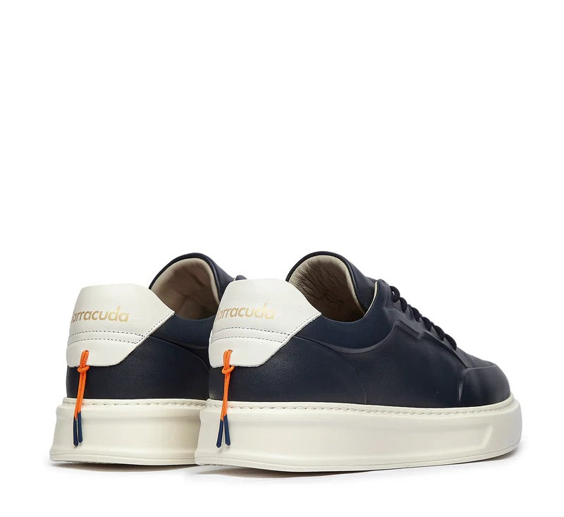 BARRACUDA Sneaker Uomo Phoenix-Navy Bianco