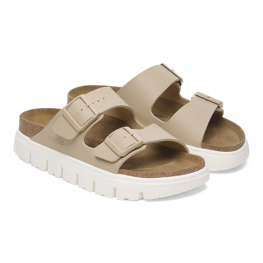 BIRKENSTOCK Ciabatta Donna Arizona Pap Chunky-Sandcastle