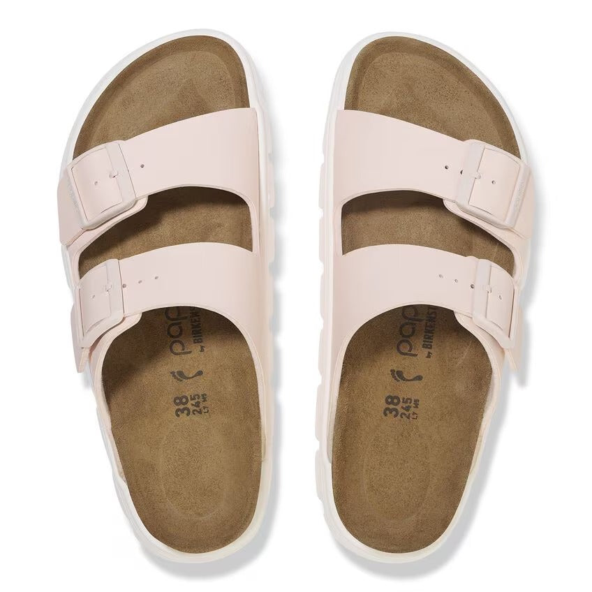 BIRKENSTOCK Ciabatta Donna Arizona Pap Chunky-Light Rose