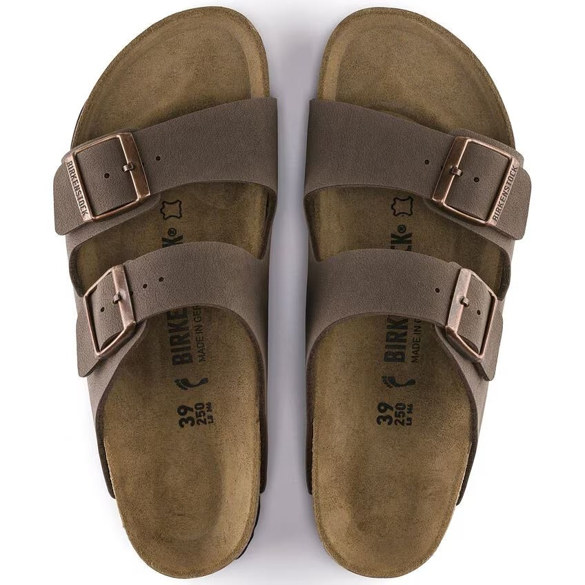BIRKENSTOCK Ciabatta Unisex Arizona Birko-Flor Nabuk-Mocha