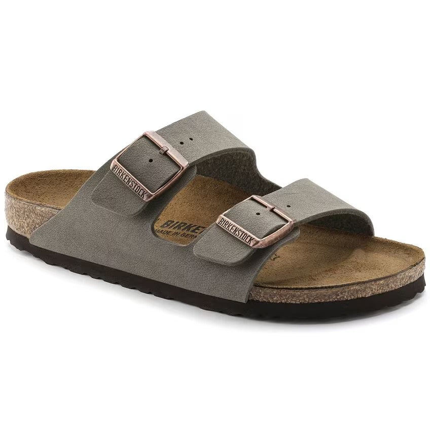 BIRKENSTOCK Ciabatta Unisex Arizona Birko-Flor Nabuk-Stone