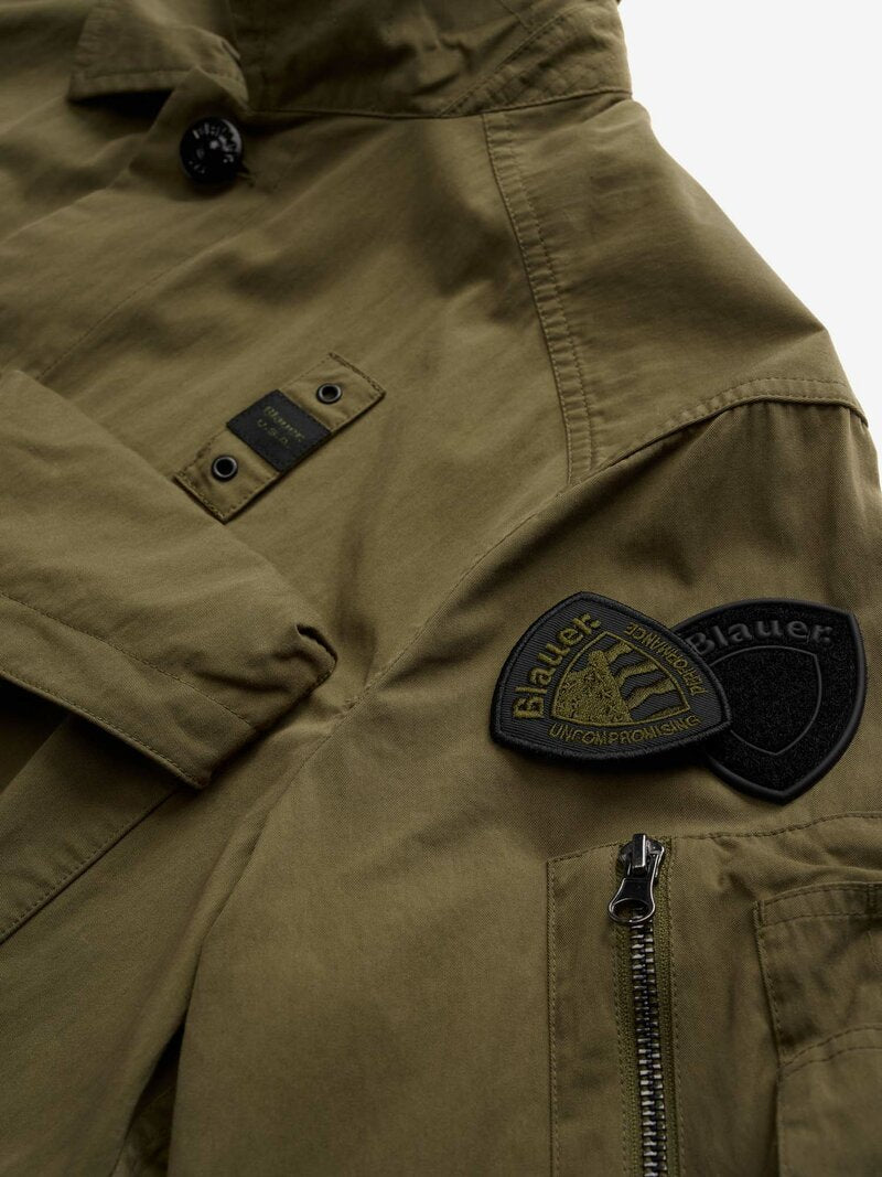 BLAUER Giubbino Uomo Lincoln-Verde Militare