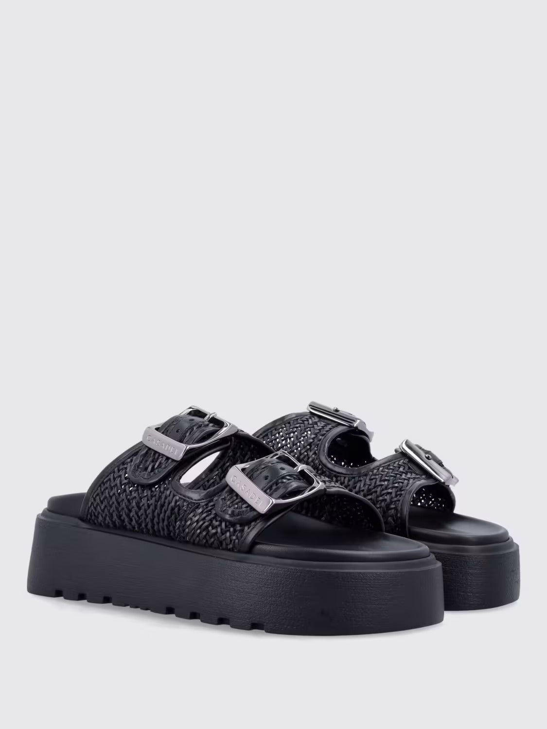 CASADEI Ciabatta Donna Birky Hanoi-Nero