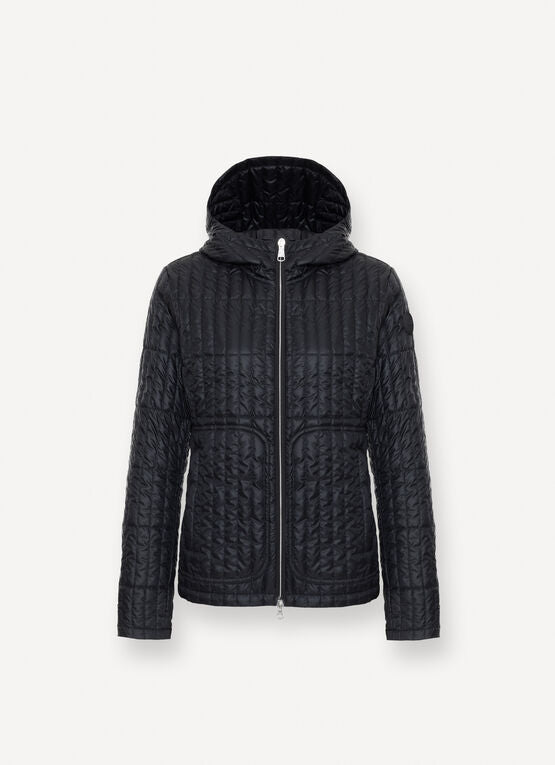 COLMAR Piumino Donna Lucido Leggero-Nero