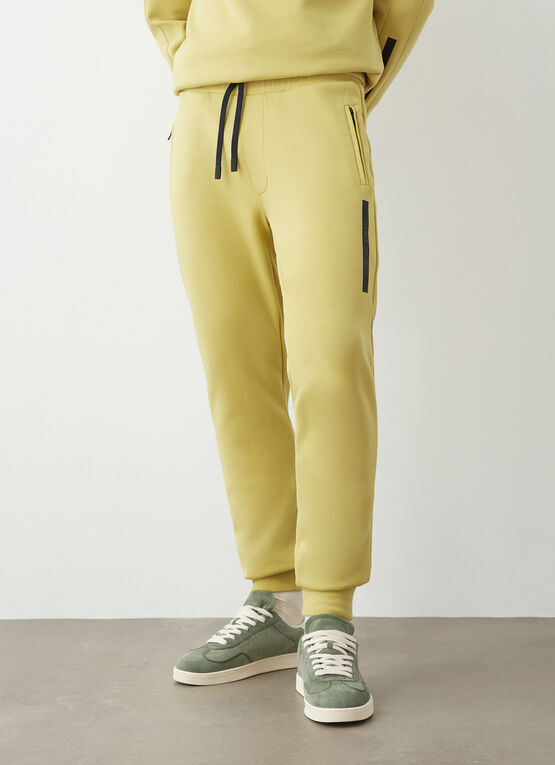 COLMAR Pantalone Uomo Logo Tape-Giallo Goldsand