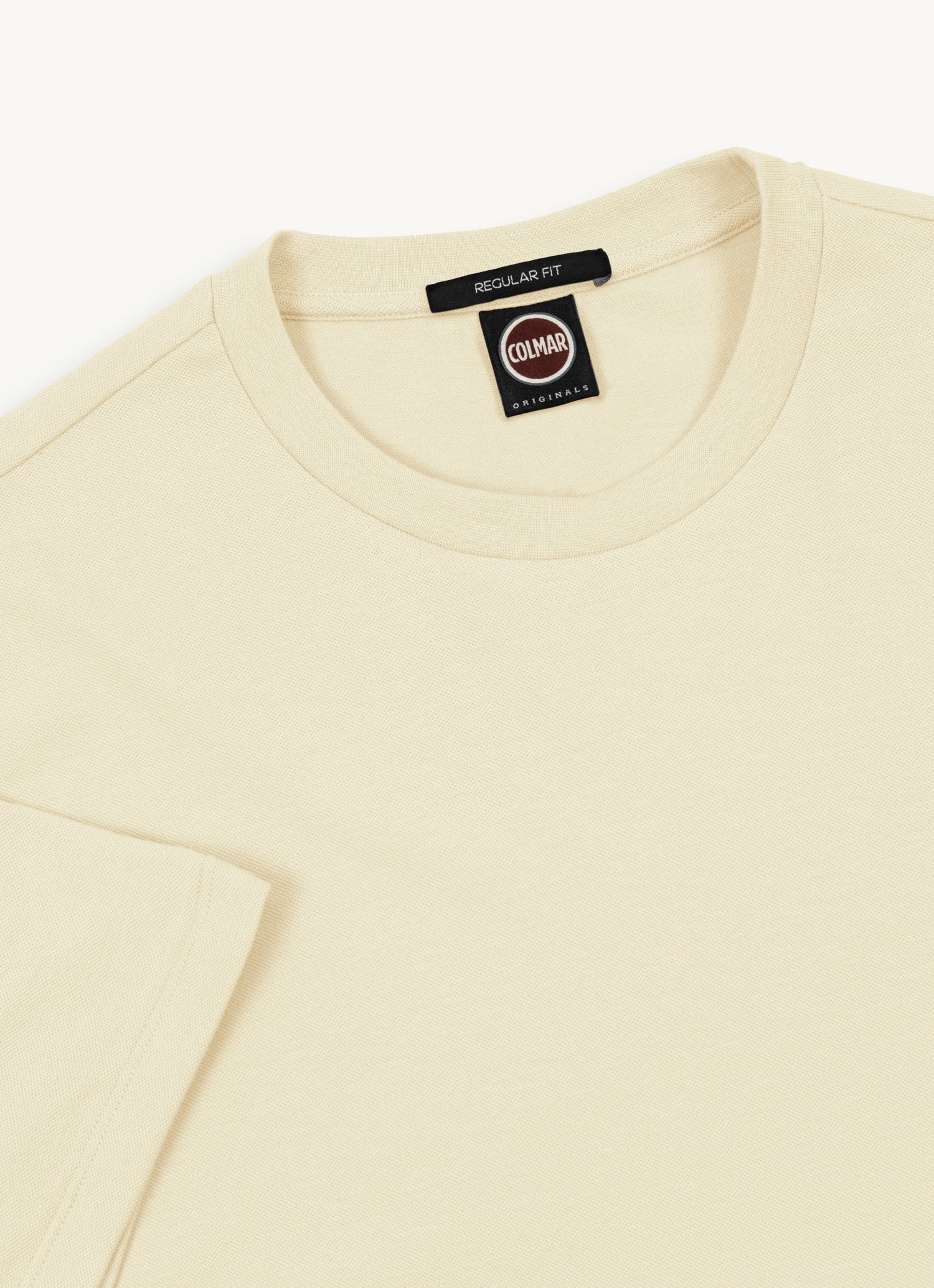 COLMAR T-Shirt Uomo Cotone-Giallo Chardonnay
