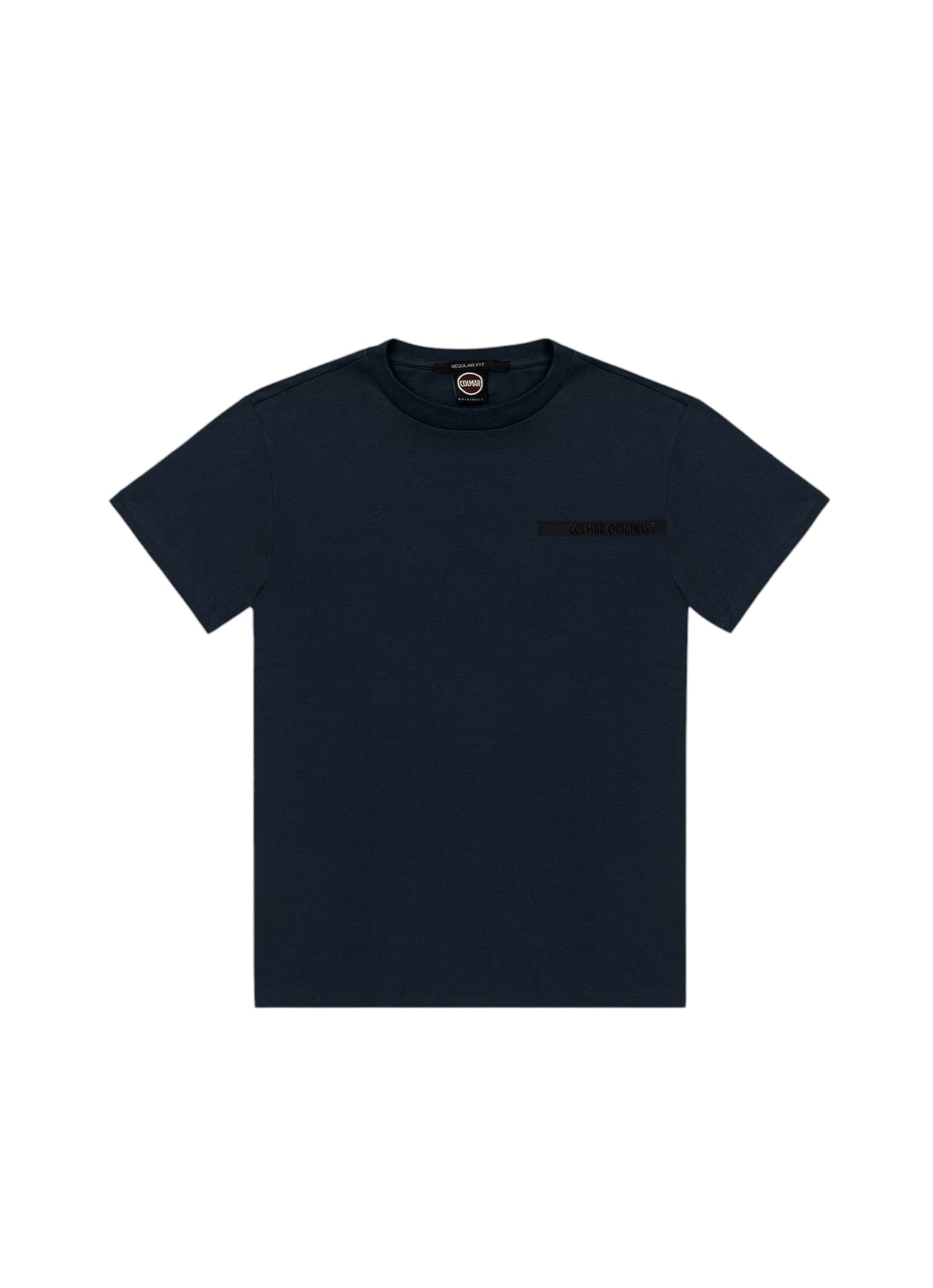 COLMAR T-Shirt Uomo Logo Tape-Navy