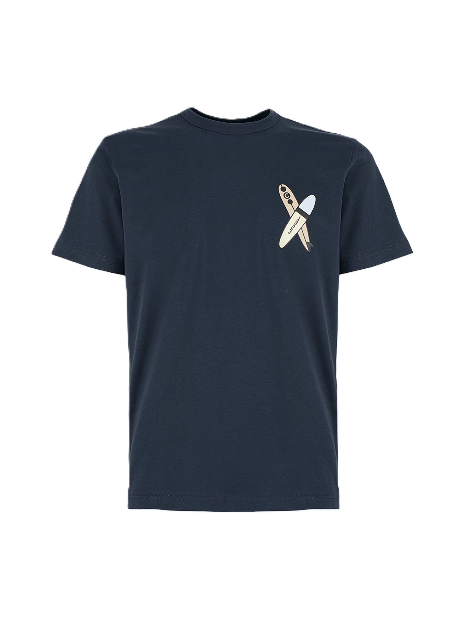 COLMAR T-Shirt uomo stampa surf-Navy
