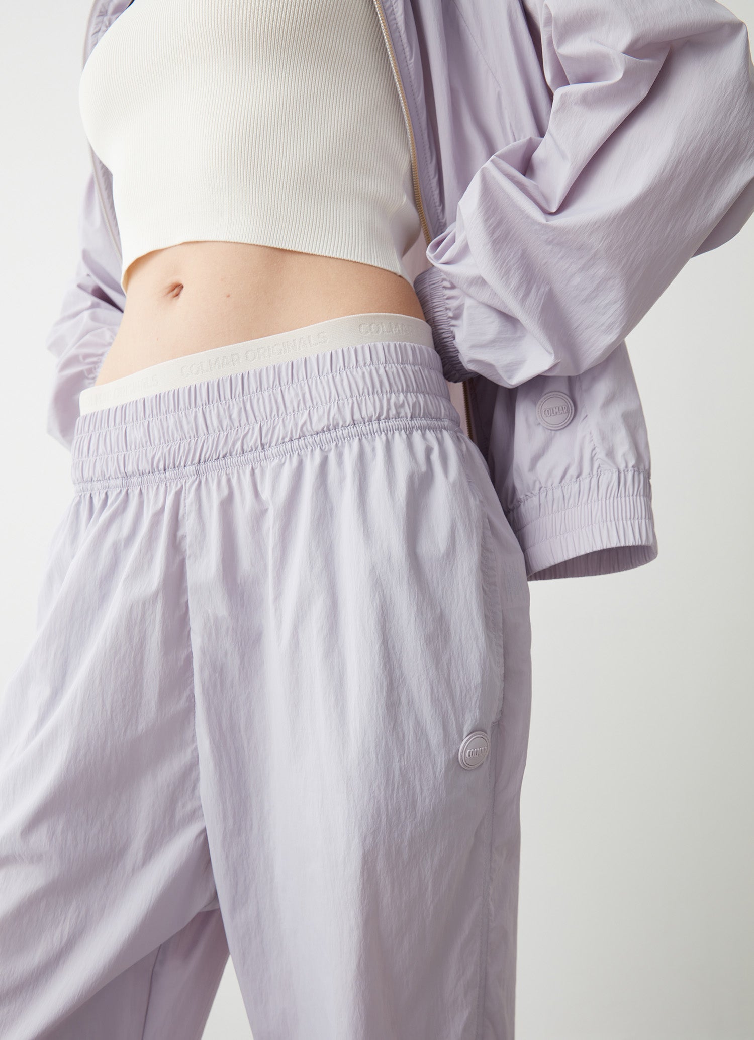 COLMAR Pantalone Donna in Nylon-Lilla Lunar Rock