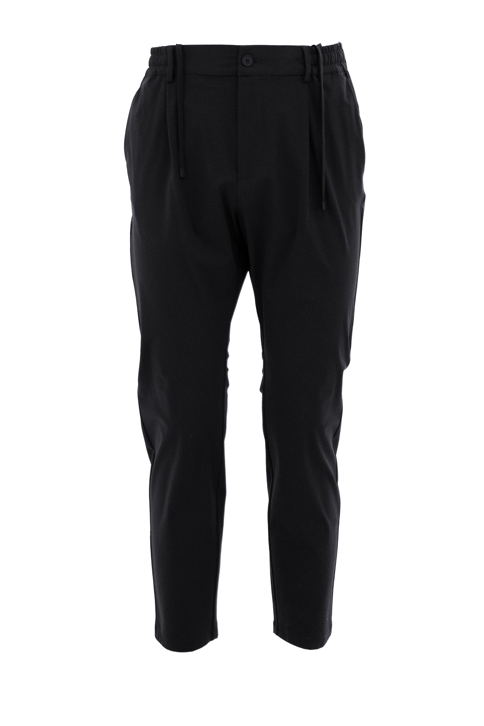 CRUNA Pantalone Uomo Mitte Tessuto Tecnico-Nero