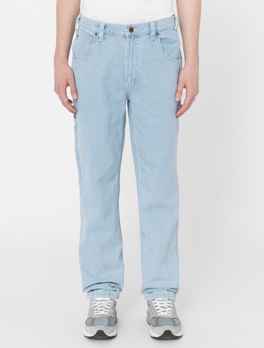 DICKIES Jeans Uomo Garyville Denim-Blue Vintage