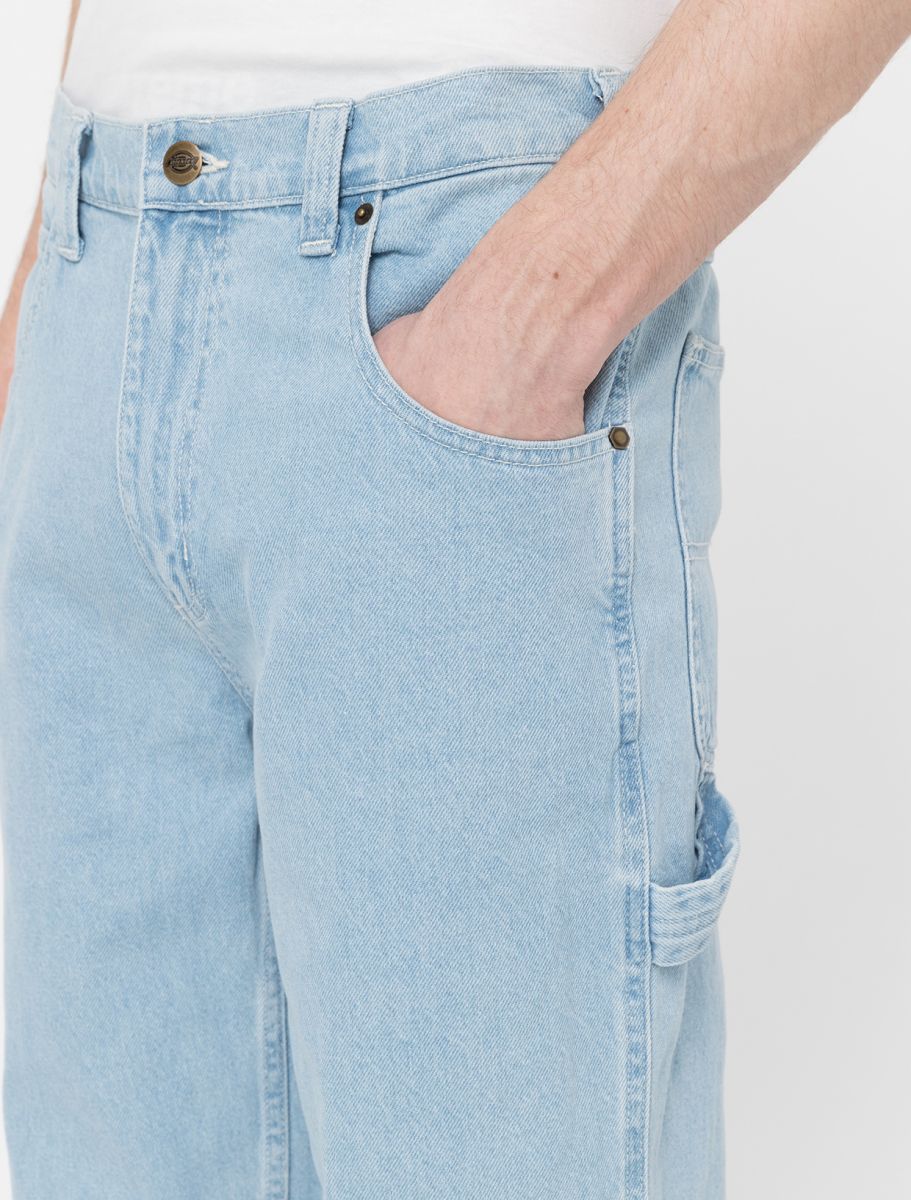 DICKIES Jeans Uomo Garyville Denim-Blue Vintage