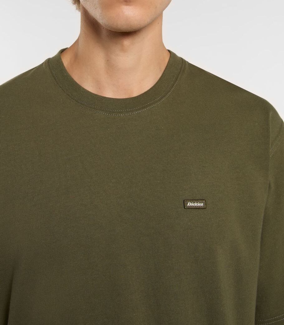 DICKIES T-Shirt Uomo Clancy Heavyweight-Military Green