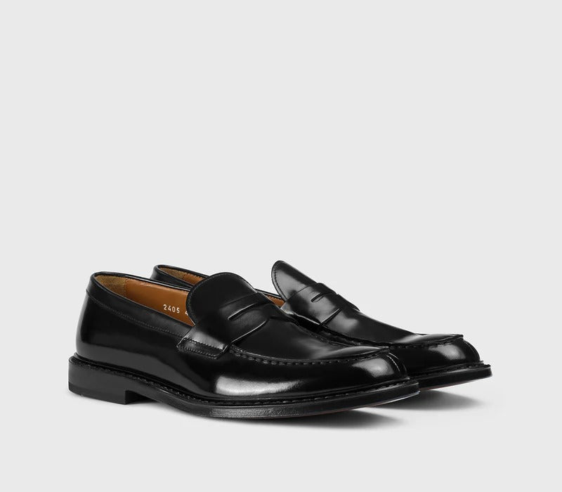 DOUCAL'S Mocassino Penny Horse-Nero