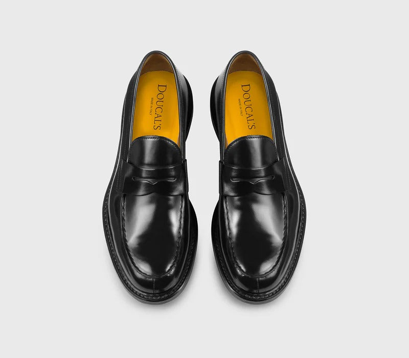 DOUCAL'S Mocassino Penny Horse-Nero
