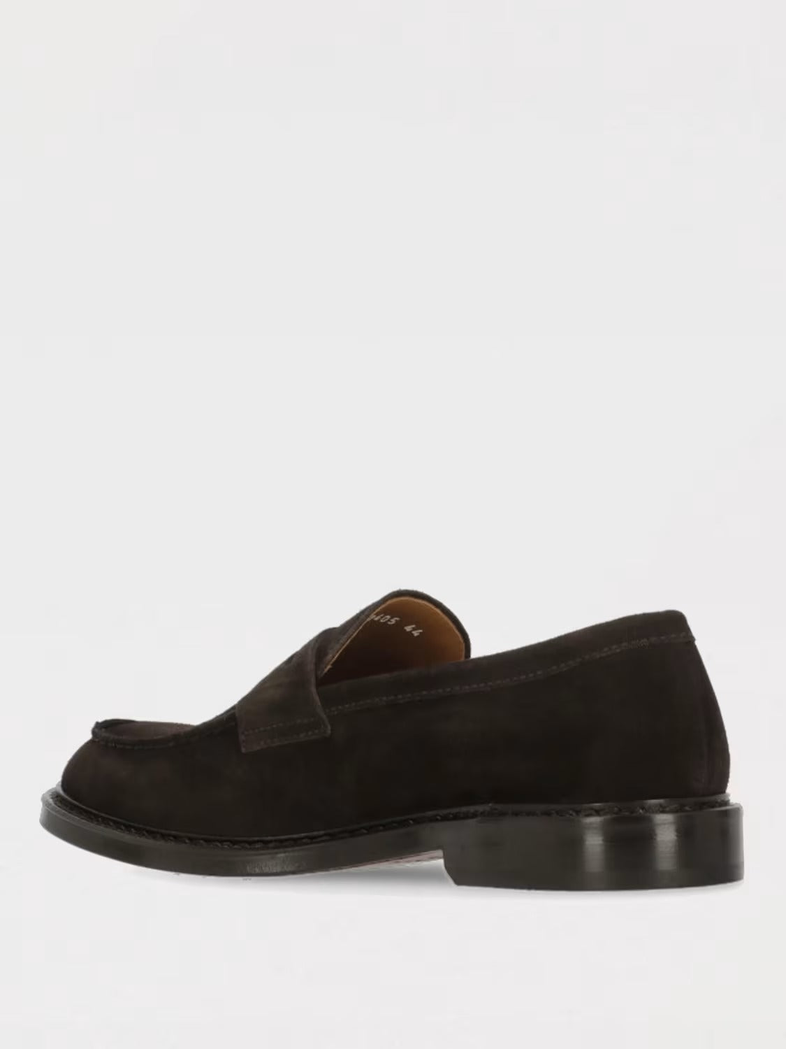Doucal's Mocassino Penny Suede-Terre