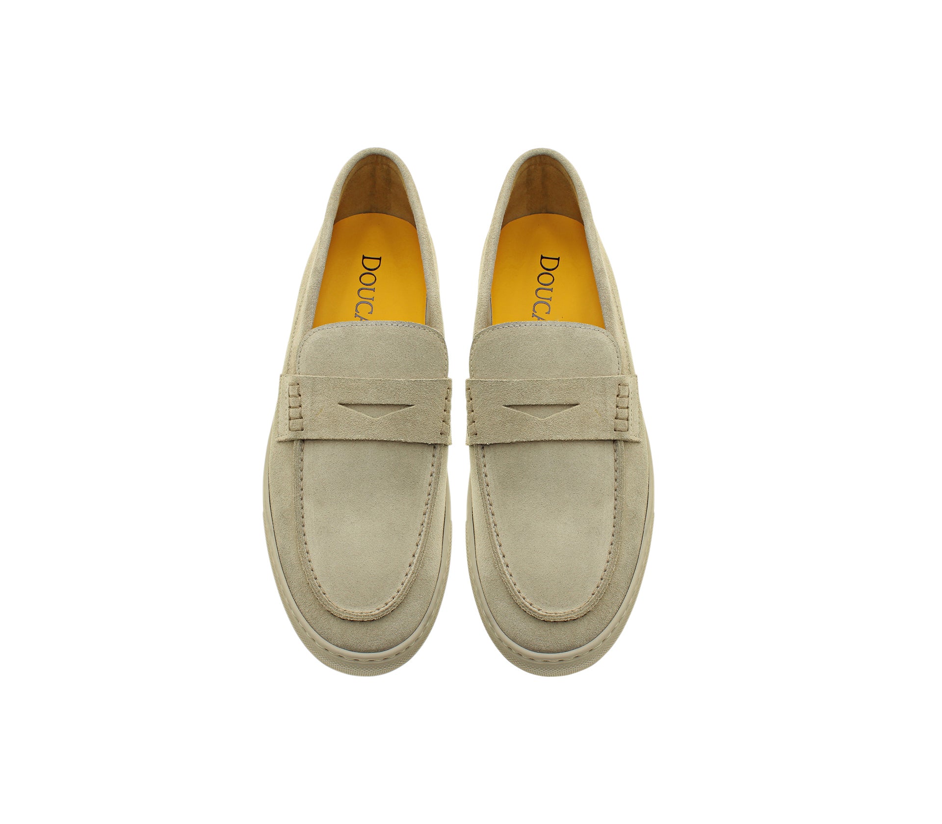 Doucal's Mocassino Pantofola Penny-Grigio Perla